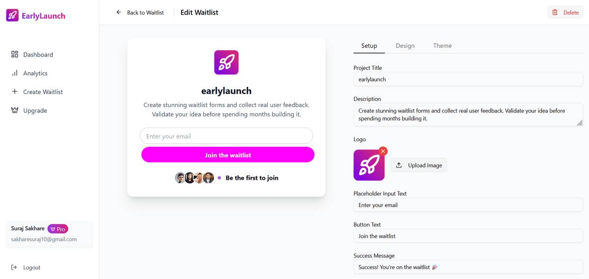 Form Builder Interface